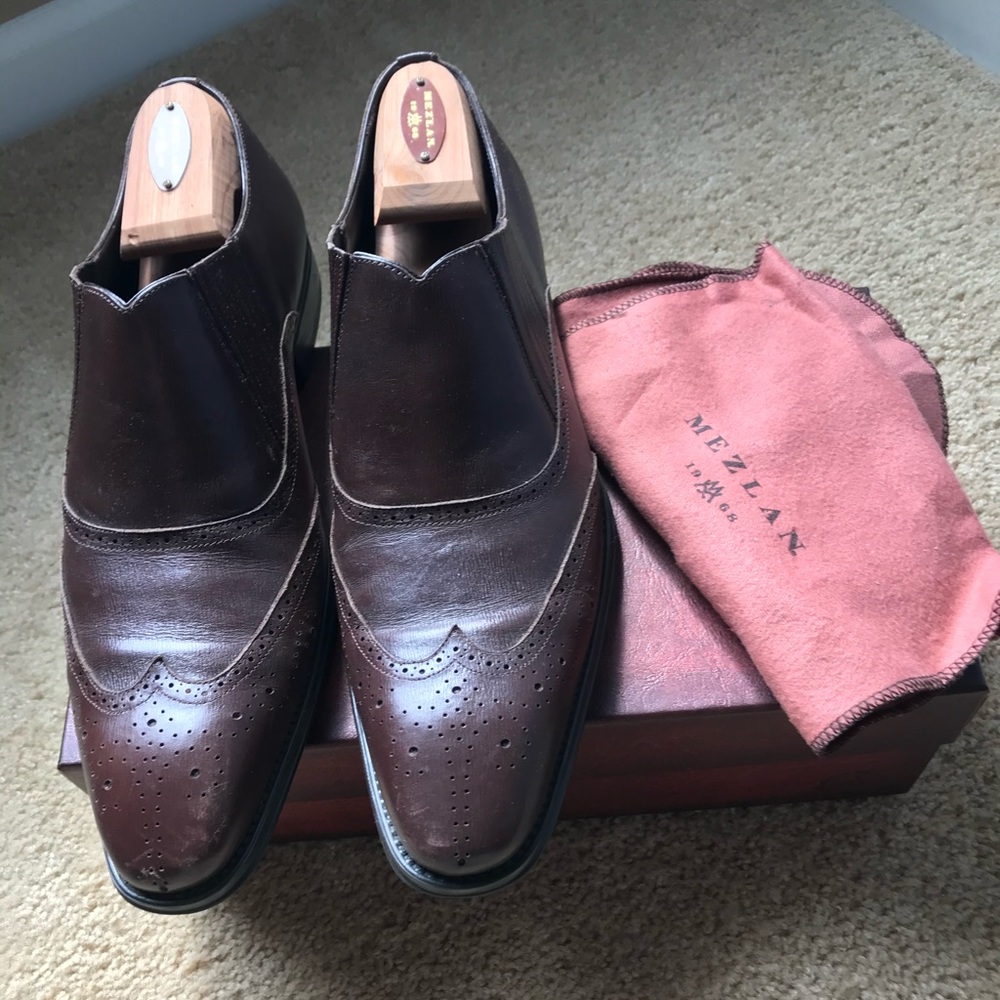 MEZLAN brown shoes